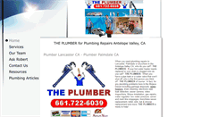 Desktop Screenshot of iamtheplumber.com
